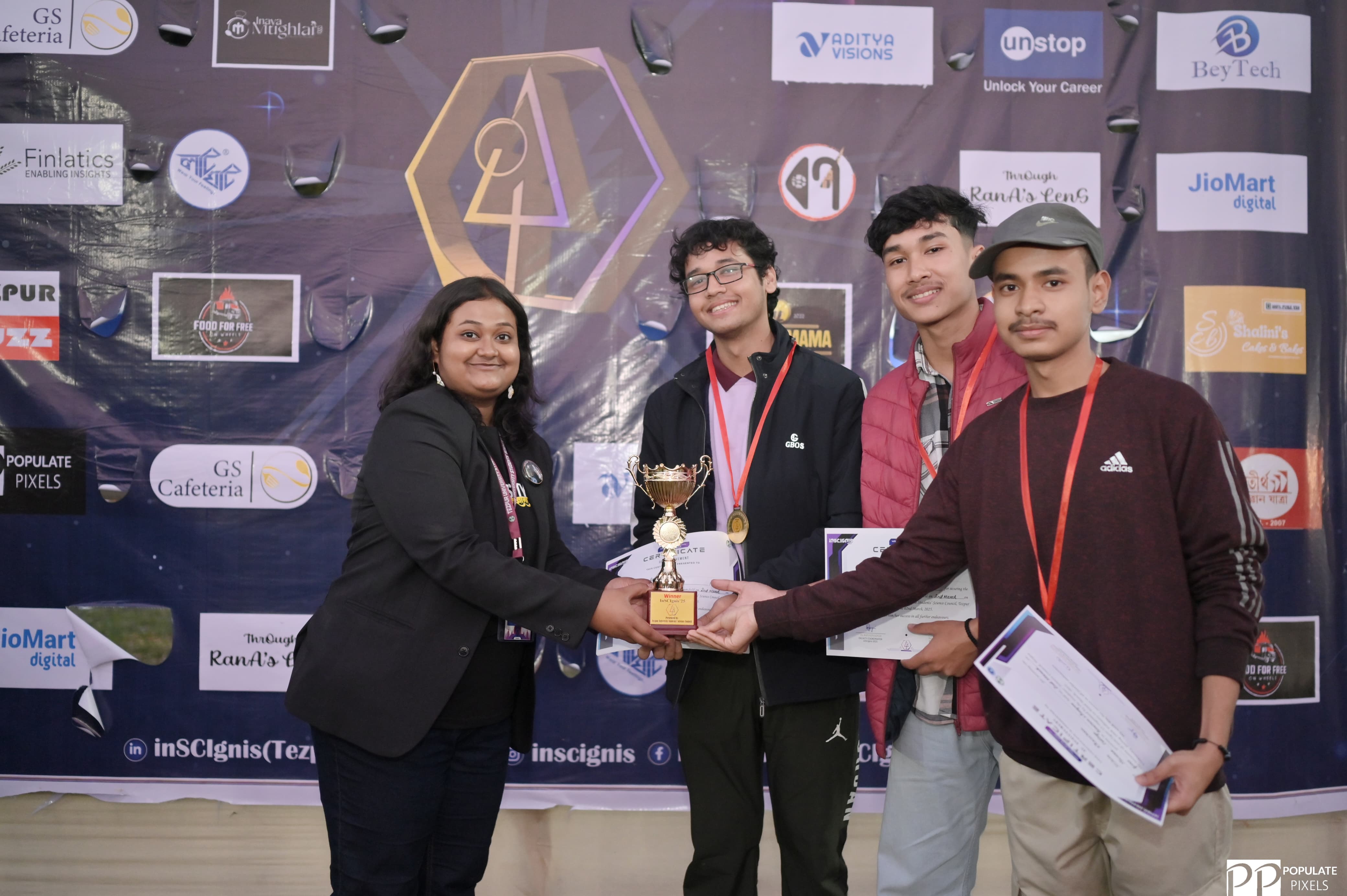 Pallab Gogoi, Ankan Jyoti Dehingia, Nibir Khanikar